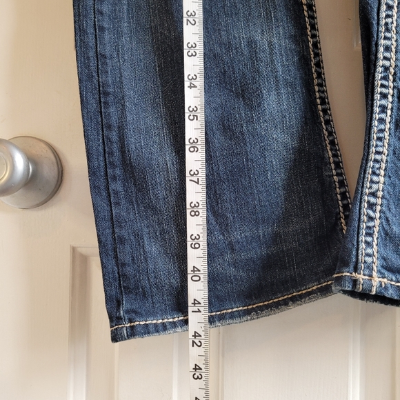 Silver Jeans co CR00580 Western Glove Works jeans woman size W28/L33 - Picture 4 of 8